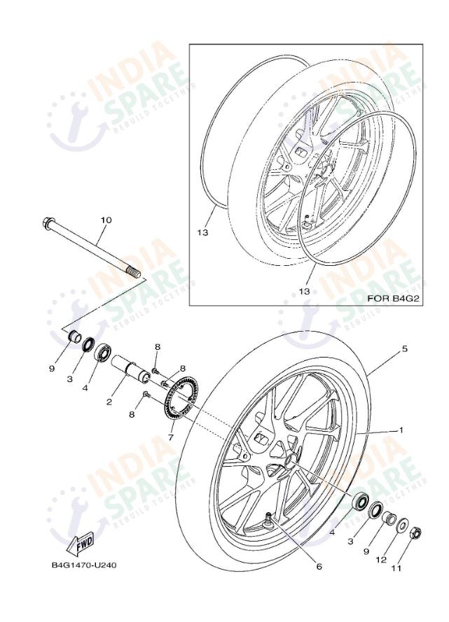 FRONT WHEEL